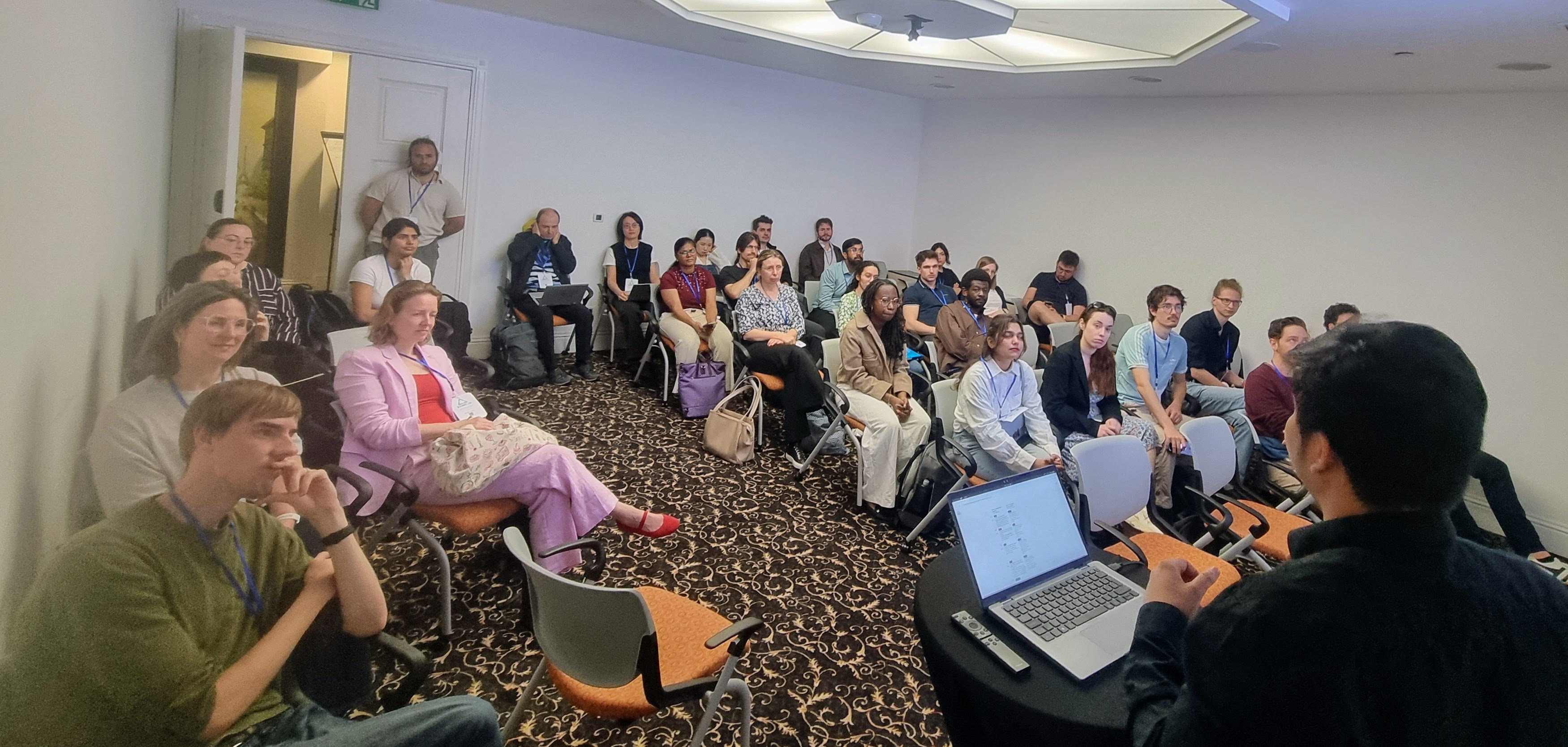 Audience during the PhD mentoring program