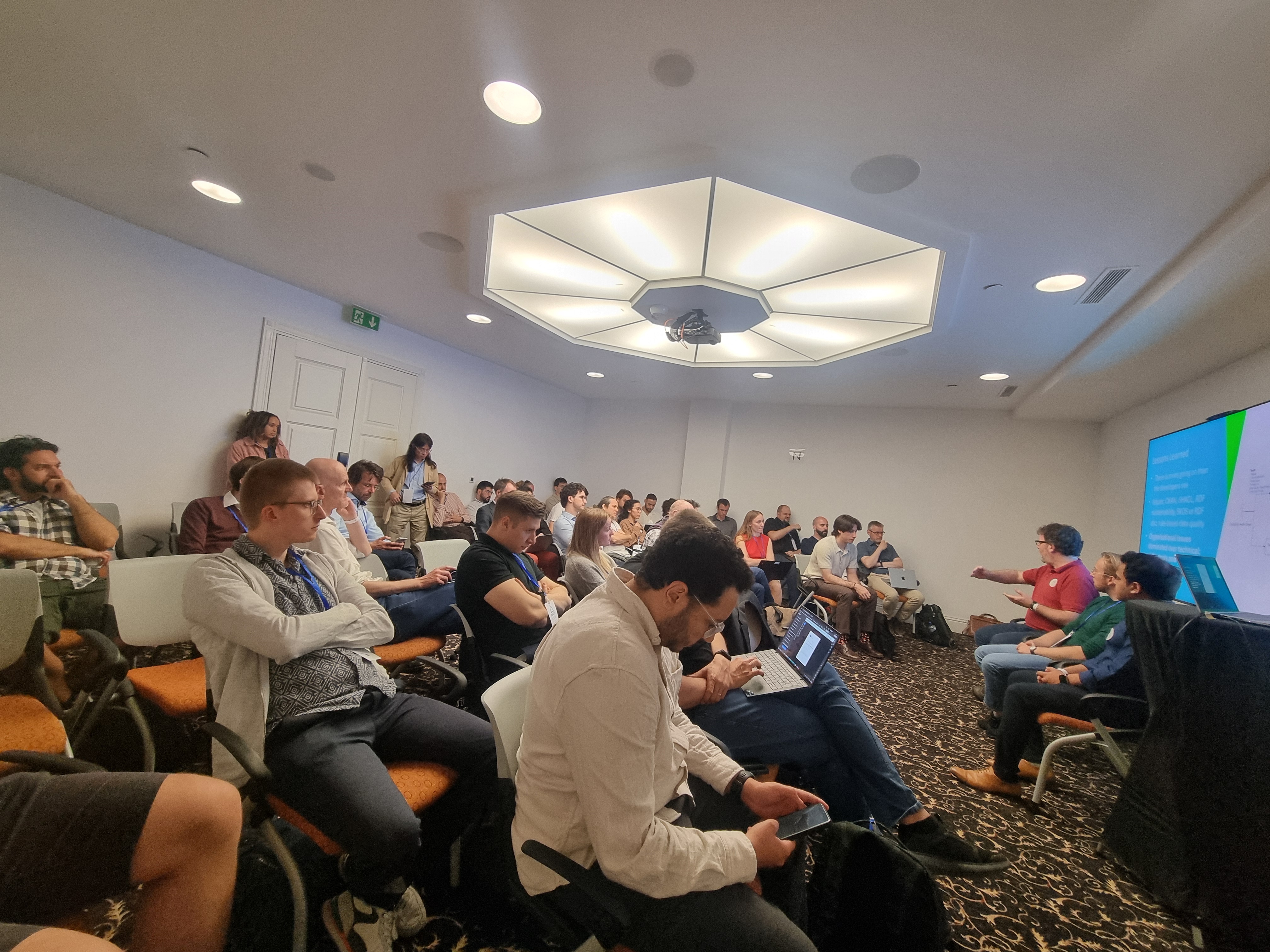 Audience at the Semantics in Dataspaces workshop